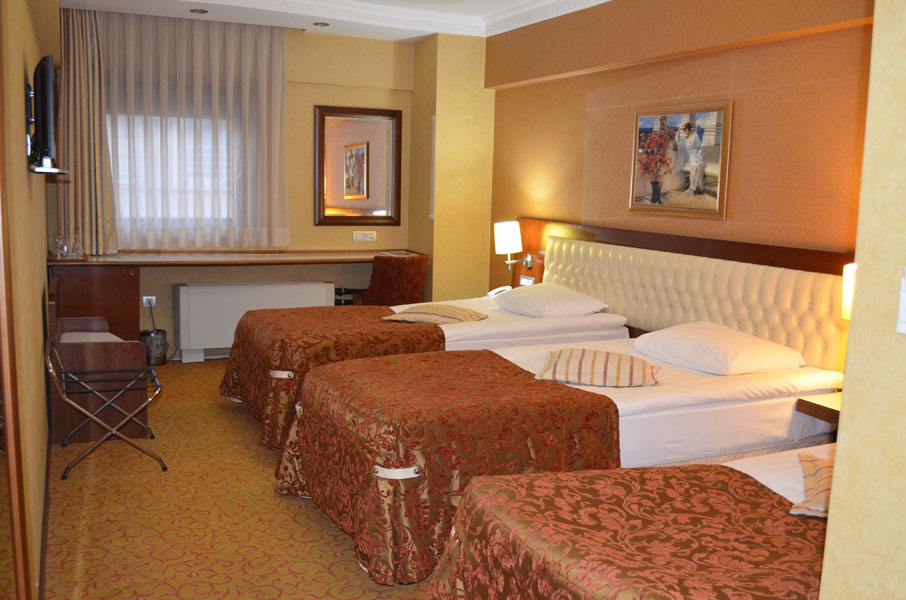 Hotel Yüksel Guest Room 3 Single Bed Triple Occupancy